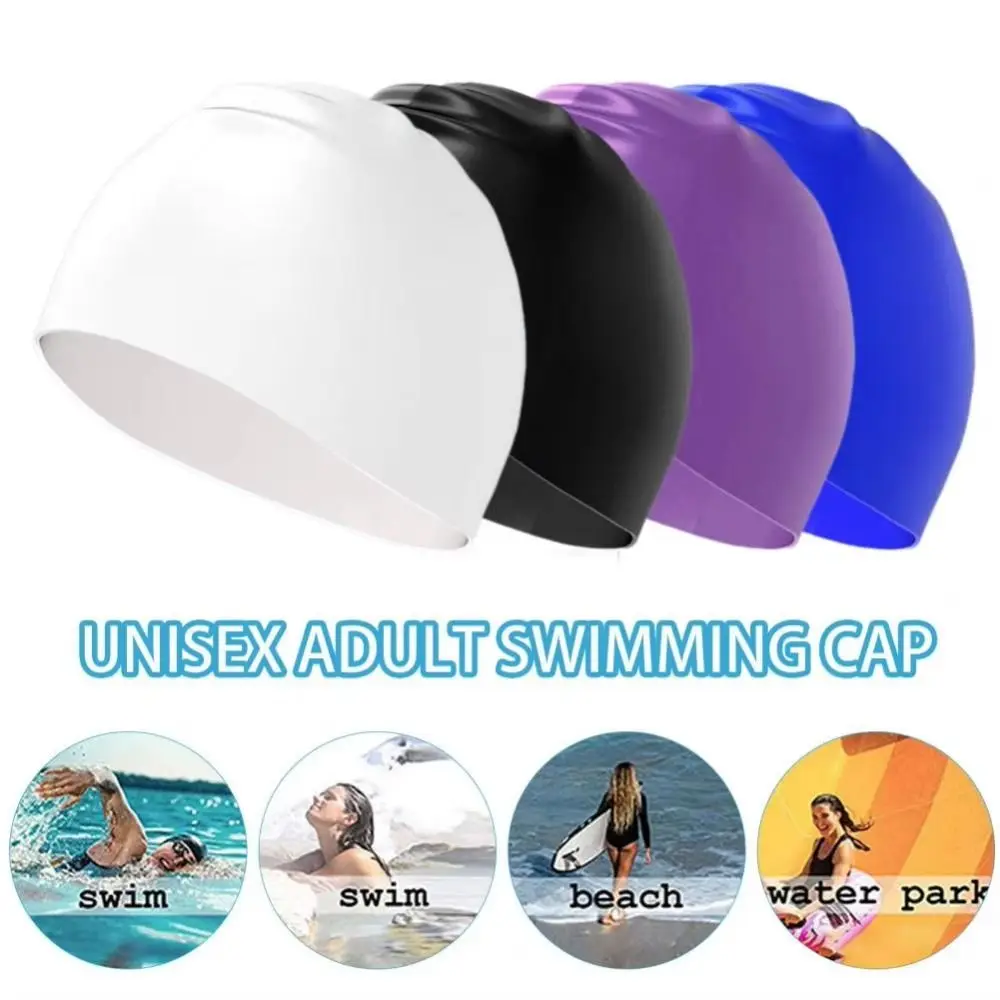 Gorro de surf de silicona elástica, gorro de natación de diseño grueso, gorro de natación suave e impermeable, ajuste 3D, gorro de snorkel de Color sólido para surfear - imagen 4