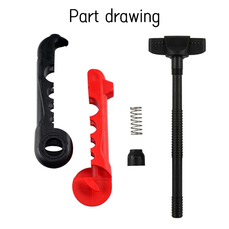 Bobinadora de hilo de pescar portátil, carrete giratorio de Baitcasting, máquina de carrete de línea ABS, equipos de pesca de carpa, herramientas de bobinado - imagen 5