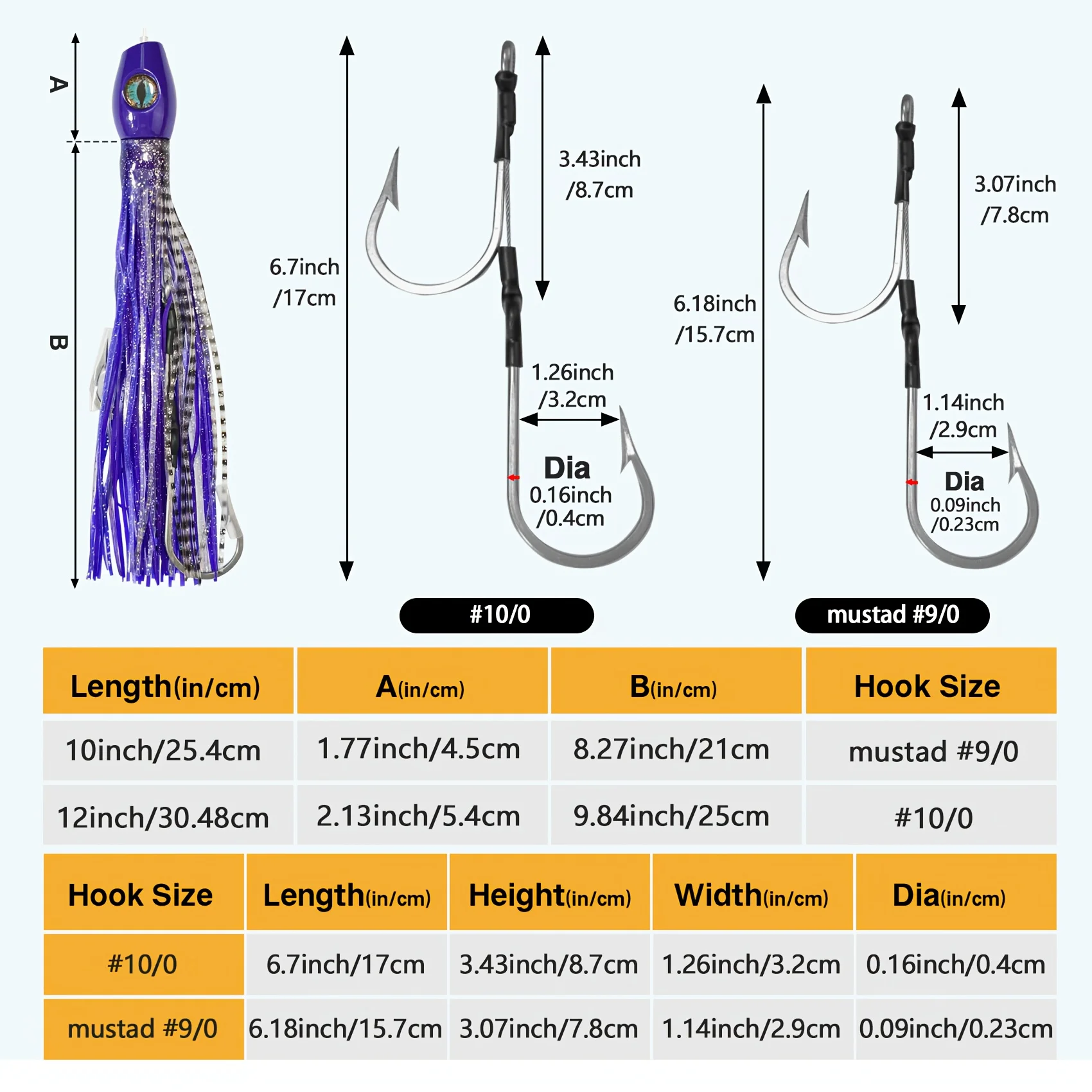 Aventik-señuelo de pesca con cabeza de bala, resina de Color sólido, con ganchos dobles de acero inoxidable, falda brillante, ojos realistas, señuelo de agua salada - imagen 2