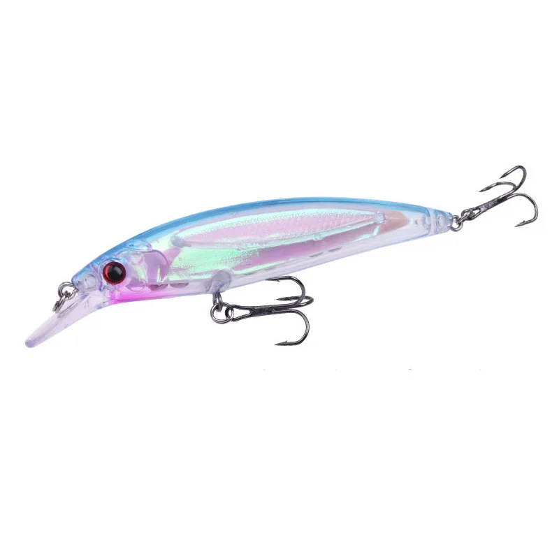 Proleurre Minnow señuelo de Pesca 11cm 13,5g Wobblers de plástico cebo duro Artificial Topwater Pike Bass Crankbait Pesca aparejos de Pesca - imagen 4
