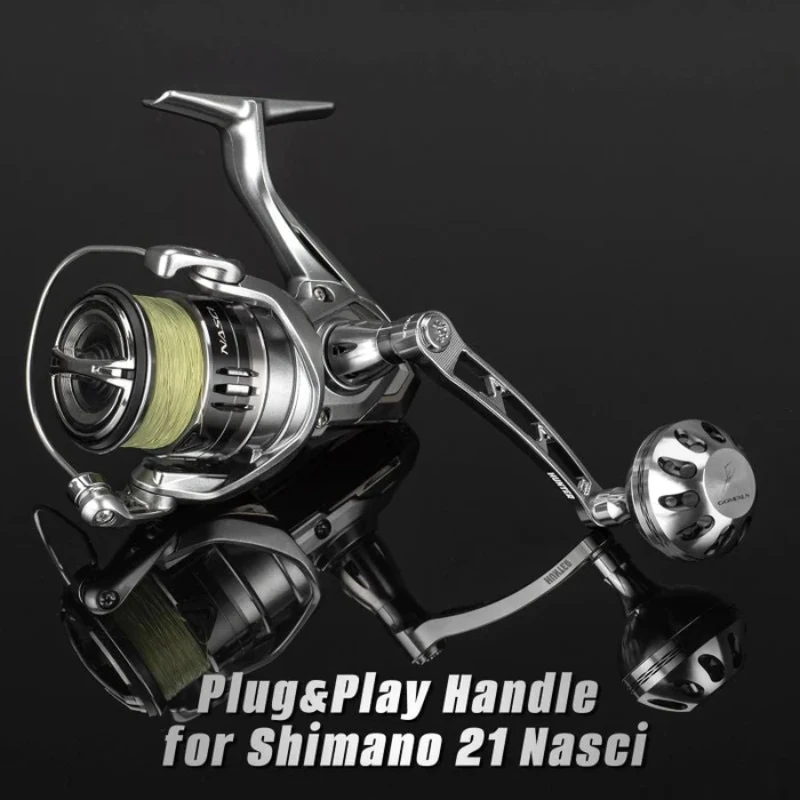 Gomexus Power Handle para Shimano Stella Stradic Vanford Vanquish Daiwa BG MQ Certate Luvias carretes de pesca giratorios LMY-A38 - imagen 3