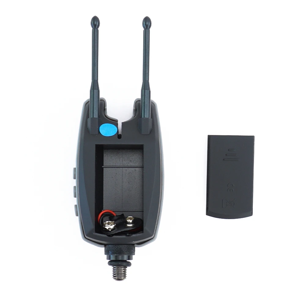 Hirisi-Juego de alarma de pesca de carpa inalámbrica, 1 + 2, indicador de alarma de mordedura impermeable, juego de aparejos de pesca de carpa SX1 - imagen 5