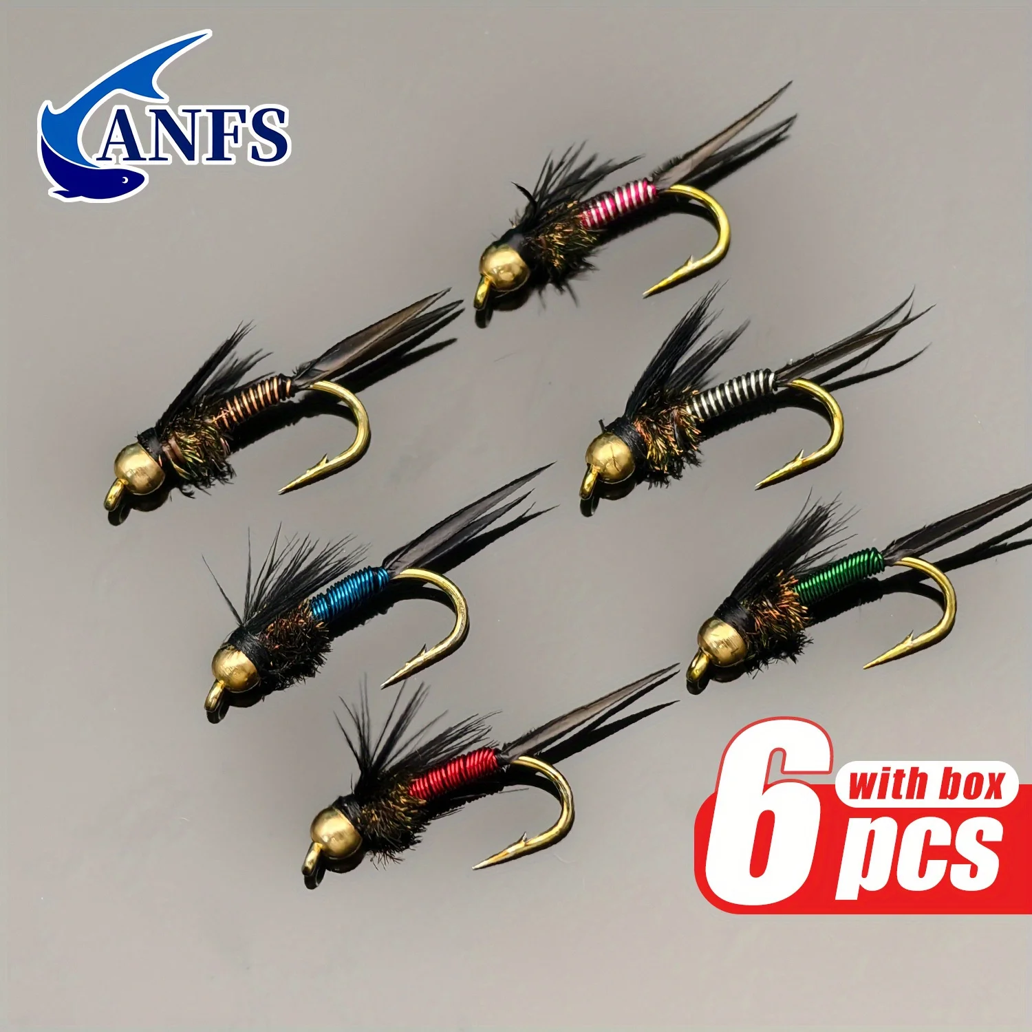 Moscas de Pesca John Fly Caja Cobre ANFS - imagen 3