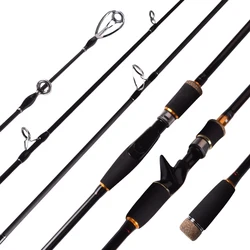 Caña spinning Mavllos GKing carbono 4 tramos lubina 10-25g