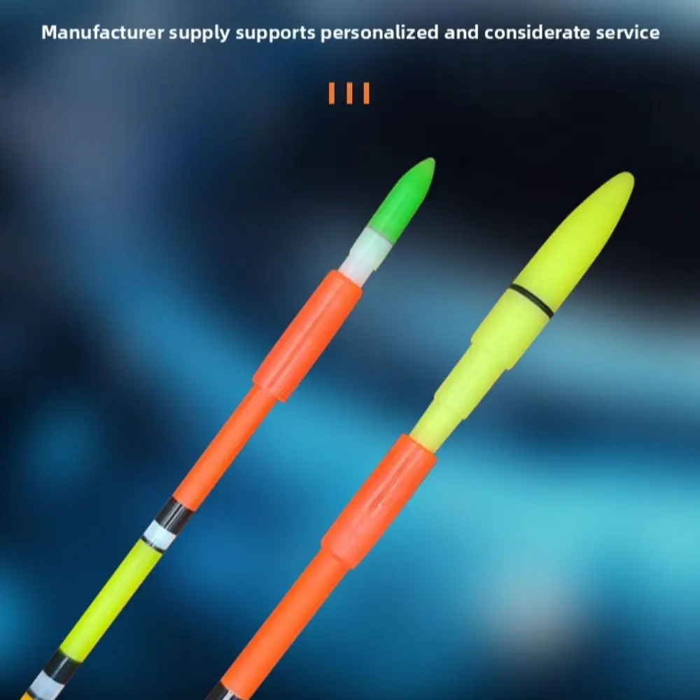 Material de goma, cola flotante, diseño de conector de frijoles de goma, flotabilidad Vertical, boya Vertical, cola de deriva, herramientas de pesca - imagen 4