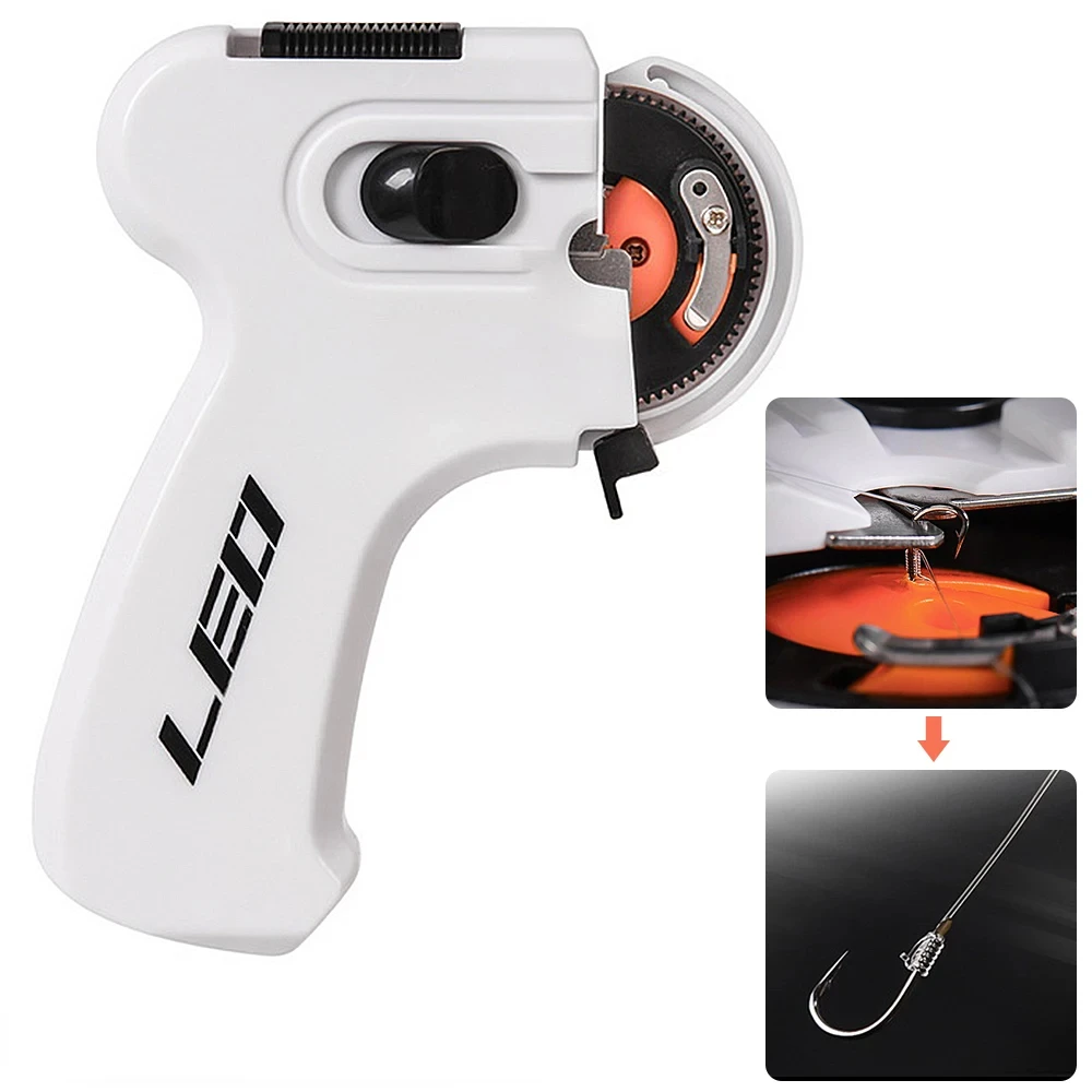 Máquina eléctrica para atar anzuelos de pesca, dispositivo de atado rápido para líneas de pesca, accesorios de pesca, equipo de pesca, para exteriores - imagen 4