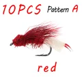 10PCS A Red