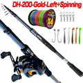Left-Reel Spin-Rod