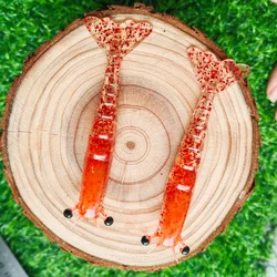 2 unids/caja cebo Artificial para camarones Material suave señuelo de pesca de PVC 9,5 cm/11,5 cm tamaño 6g/10g peso adecuado para agua salada