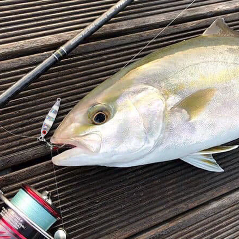 FSTK-señuelo de pesca en agua salada, Micro Plantilla de Metal, 3G, 7g, 10g, 15g, señuelos Jigging de fundición en alta mar, cuchara Artificial, Swimbaits duros con ganchos - imagen 5