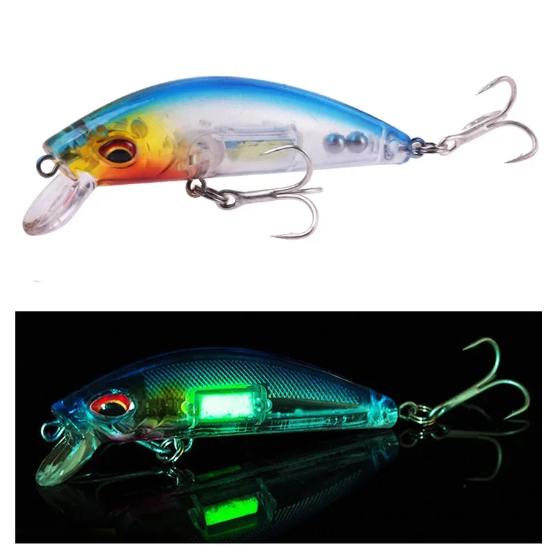 Señuelo de pesca Minnow, 7cm, 10,5g, Wobblers de curricán, cebo Artificial de plástico brillante para lubina, Lucio, carpa, aparejos de pesca, 1 ud. - imagen 2