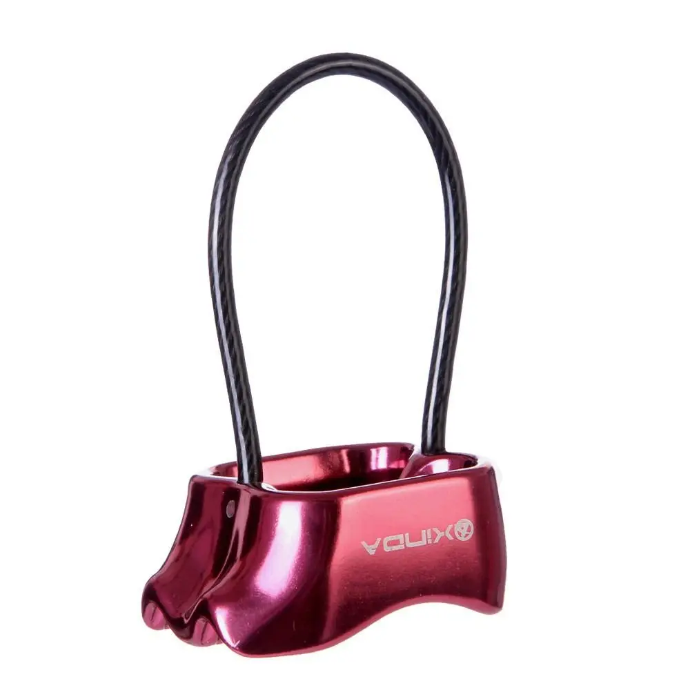 Anillo de seguridad de doble ranura para escalada en roca, dispositivo de Rappel de descenso, Hardware ATC, descenso, Camping y senderismo - imagen 4