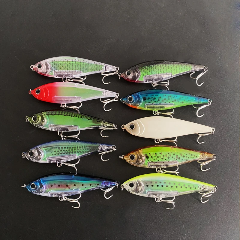 30g 10cm lápiz que se hunde pesca Twitchbait trucha de agua salada lubina carpa Wobblers Isca Artificia cebo duro equipo de pesca costera - imagen 4