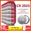 50PCS CR2025