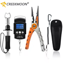 Kit de herramientas de pesca, alicates de pesca, juego de herramientas de escala de 45KG, líneas de corte de agarre resistentes al agua salada, engranaje de extracción de ganchos, 5 piezas por juego