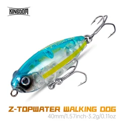 Kingdom Z-Dog Stickbait 40mm – Walking para Lucio
