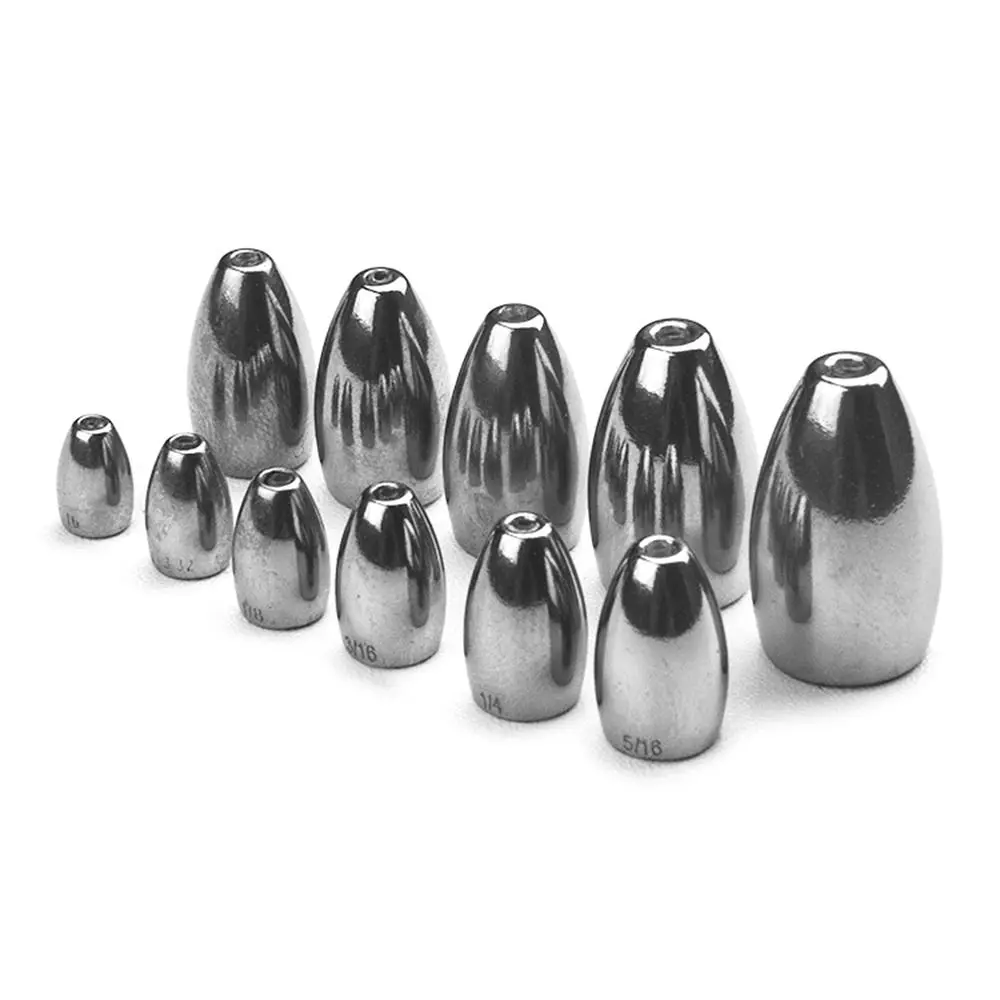 Plomada de lanzamiento rápido para pesca, plomos de línea de conector de gancho de caída de tungsteno, bala de lanzamiento, 2,7g-28g - imagen 4