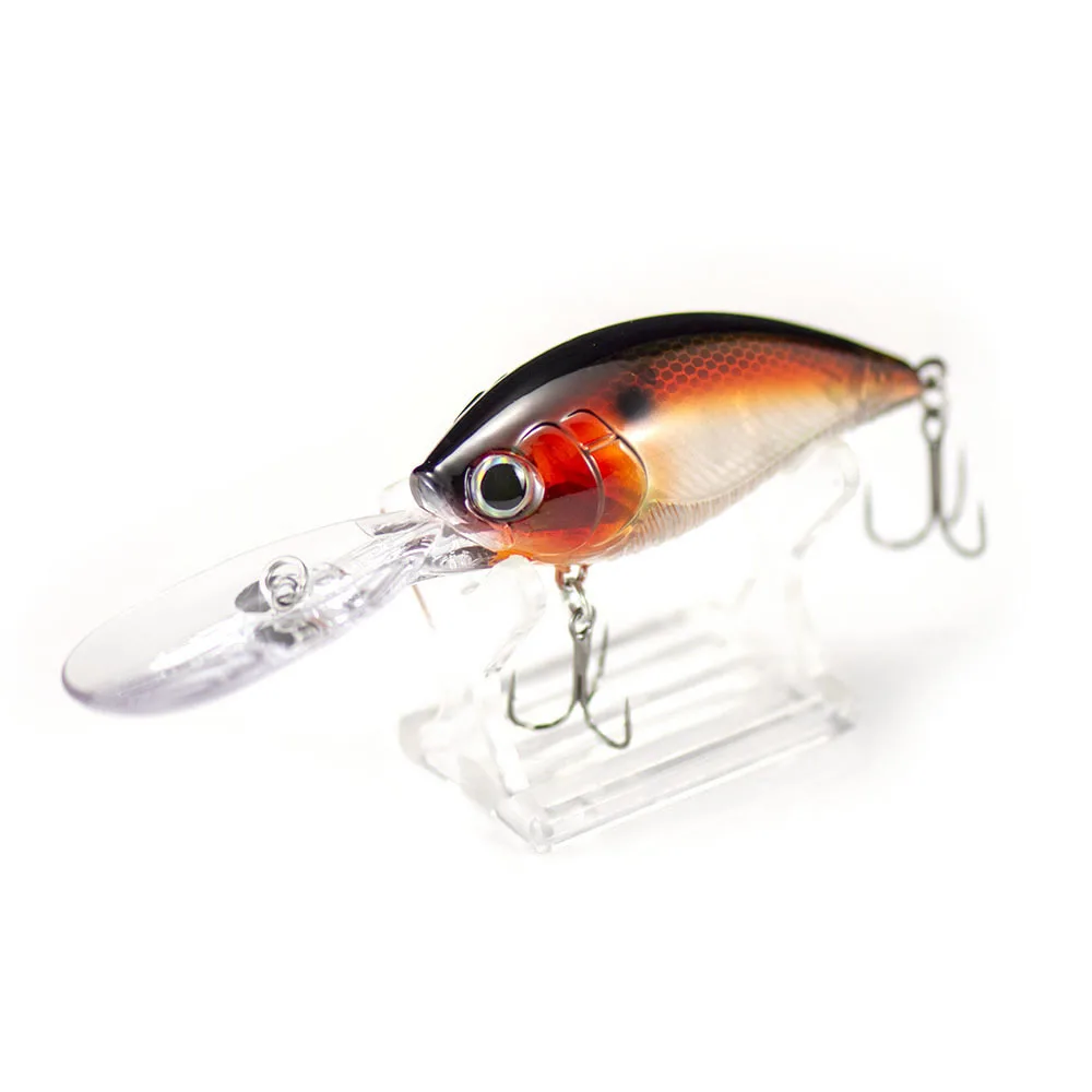 Señuelos de pesca Countbass 3D Deep Crankbaits 70 mm 2-3/4" 21 g 47/64 oz. Buceo 3,5-4,5 m Señuelo duro flotante Azión oscilante