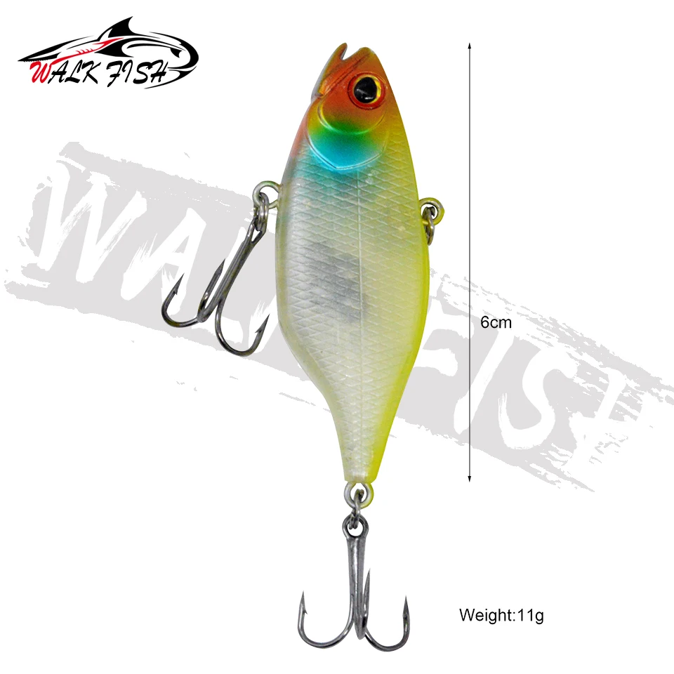 WALK FISH-señuelo de Pesca que se hunde, 1 piezas, 60mm, 11g - imagen 3
