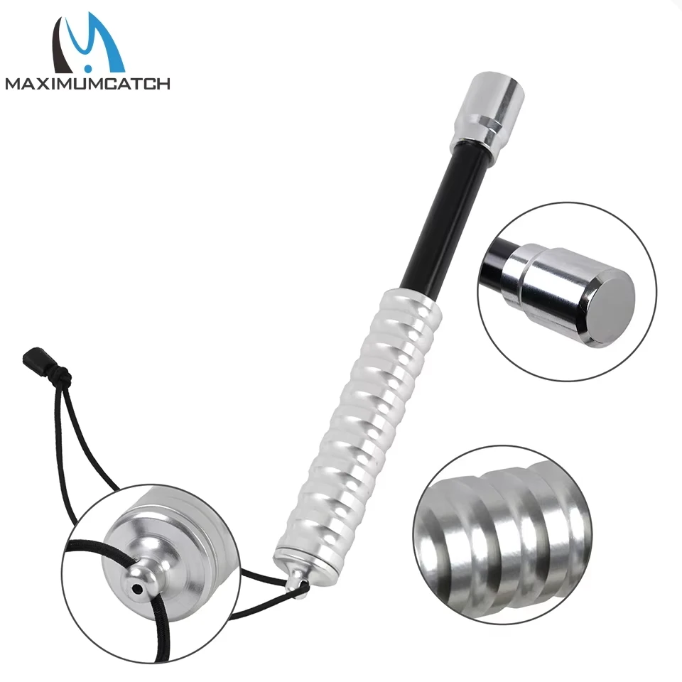Maximumcatch Sacerdote de pesca de aluminio con mango de rubor, bate de pesca de 175-240 mm, diez tipos para elegir - imagen 4
