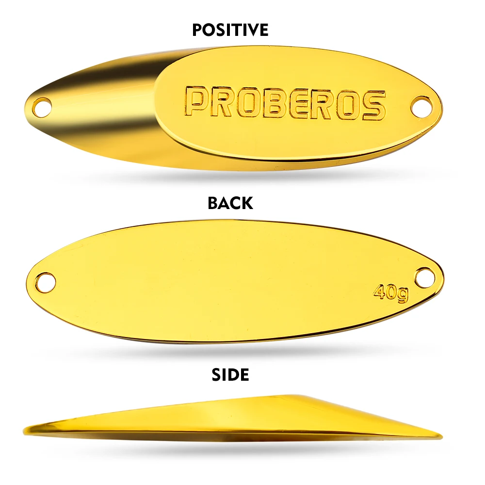 Cebo de lentejuelas de Metal de 3 piezas con ganchos reforzados y lentejuelas biseladas-cuchara larga para cebo de natación Artificial y acción oscilante - imagen 5