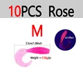 10pcs Rose M