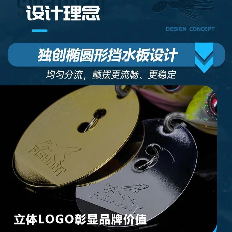 Cebo de alambre para pesca, anzuelo de plomo, 10g/14g, capa de natación completa, Wobbler Artificial, cebo falso - imagen 5