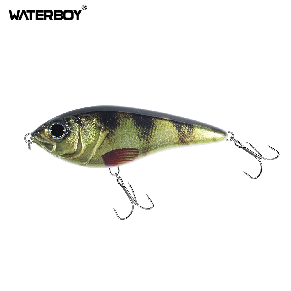 Señuelo de Pesca VIB de 7cm, 10cm, 12cm, Jerkbait, cebo de Pesca con sonido fuerte, Lucio, nuevo molde, Wobblers artificiales duros, Pesca, Leurre, perca - imagen 4