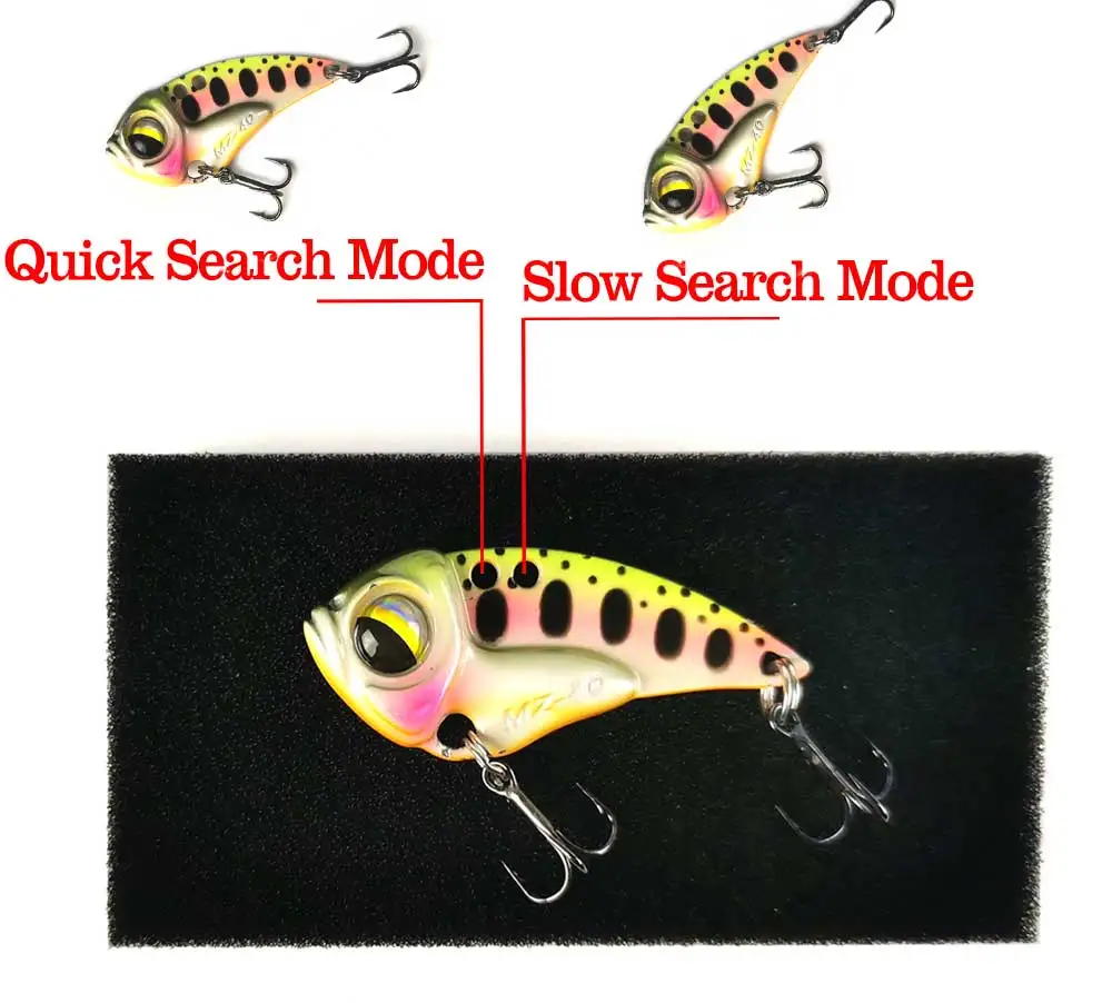 Modo de búsqueda rápido y soluciones de pesca eficientes en modo lento