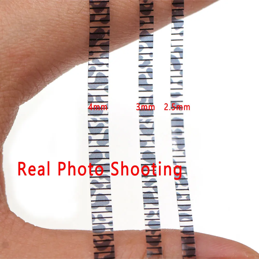 Bimoo-Envoltura Corporal elástica de Ninfa, Material de atado de moscas, Shrimps, Scuds, ninfa checa, Stonefly Backing, 2,5mm ~ 4mm - imagen 5