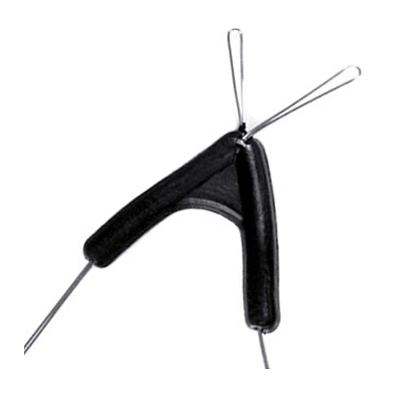 Divisor de doble gancho para línea de pesca, dispositivo de Contactor, bifurcación espacial de ocho tipos, divisor de horquilla de hebra, 200 unids/lote - imagen 2