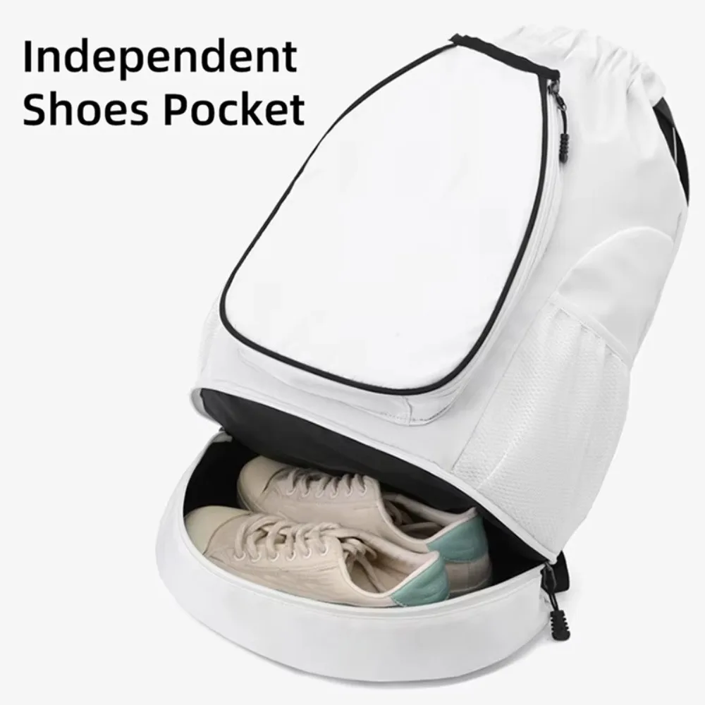 Nueva mochila multifuncional para raqueta de bádminton con bolsillo para zapatos, bolsa impermeable para raqueta de Pickleball, bolsa de tenis de gran capacidad - imagen 4