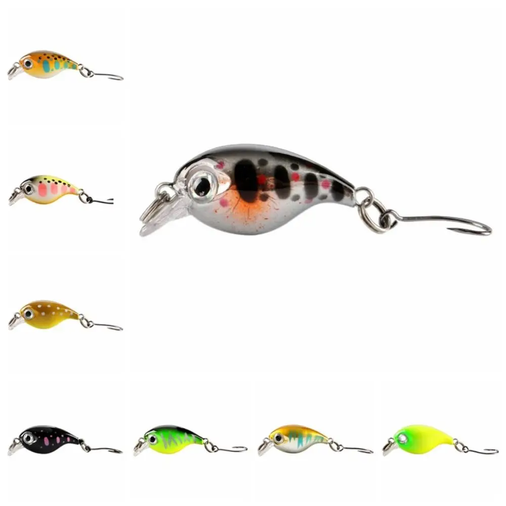 Mini cebo de manivela, señuelo de pesca biónico con gancho afilado, accesorio de pesca - imagen 3