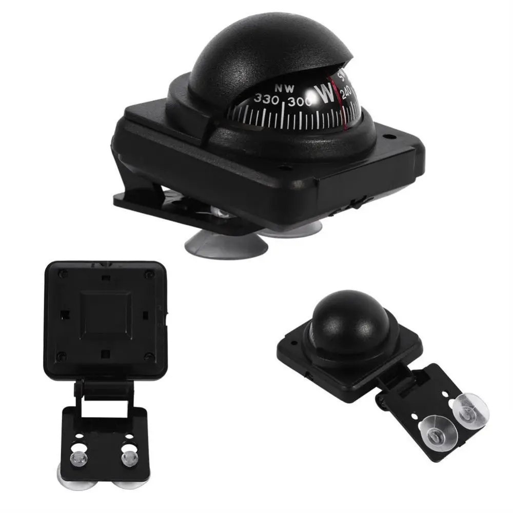 Camión duradero para acampar, coche, barco, brújula negra para barco, brújula náutica, brújula de navegación para barco marino - imagen 3