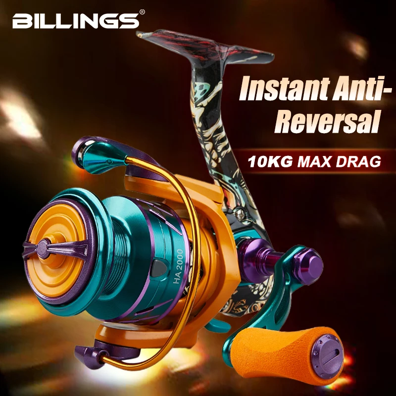 Billings HA1000-6000 Carrete Giratorio para Agua Dulce y Salada