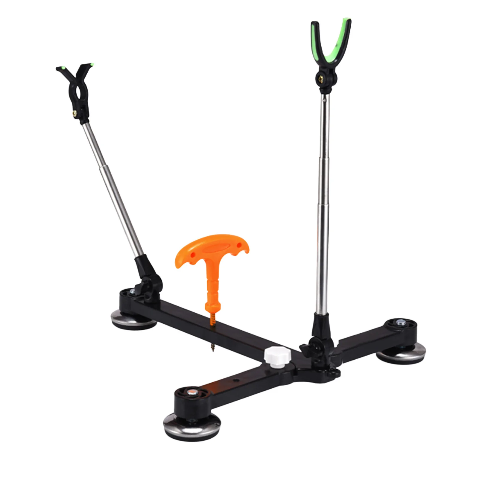 Soporte extensible en uso