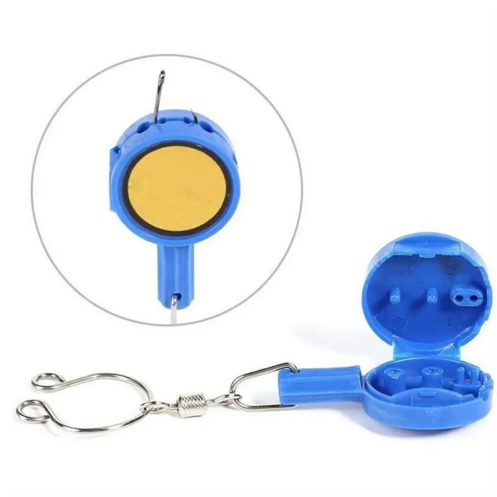 Herramienta para atar nudos de almacenamiento de seguridad, accesorios para cajas de aparejos, equipo para exteriores, anudador de amarre rápido, cubierta para anzuelo de pesca, 1 Uds. - imagen 4