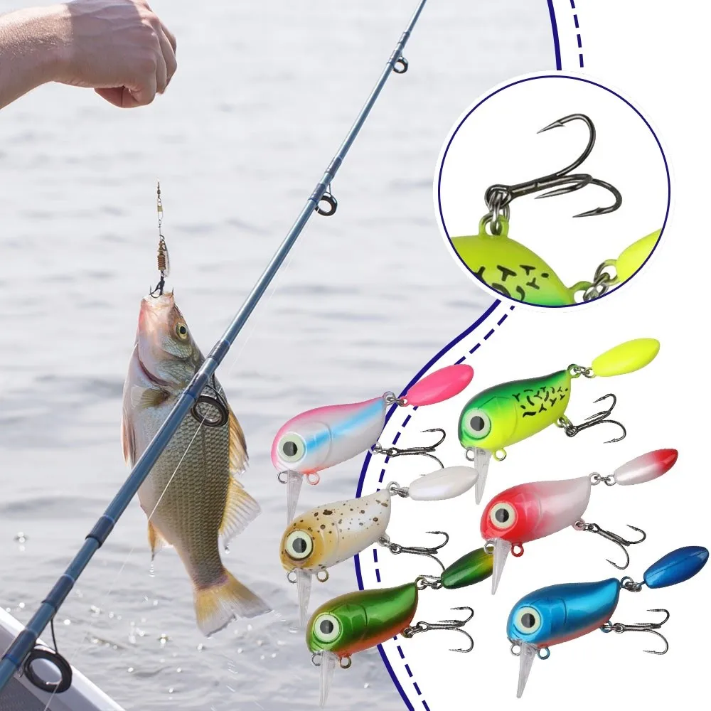 Señuelo artificial Minnow brillante 60mm para pesca deportiva - imagen 4