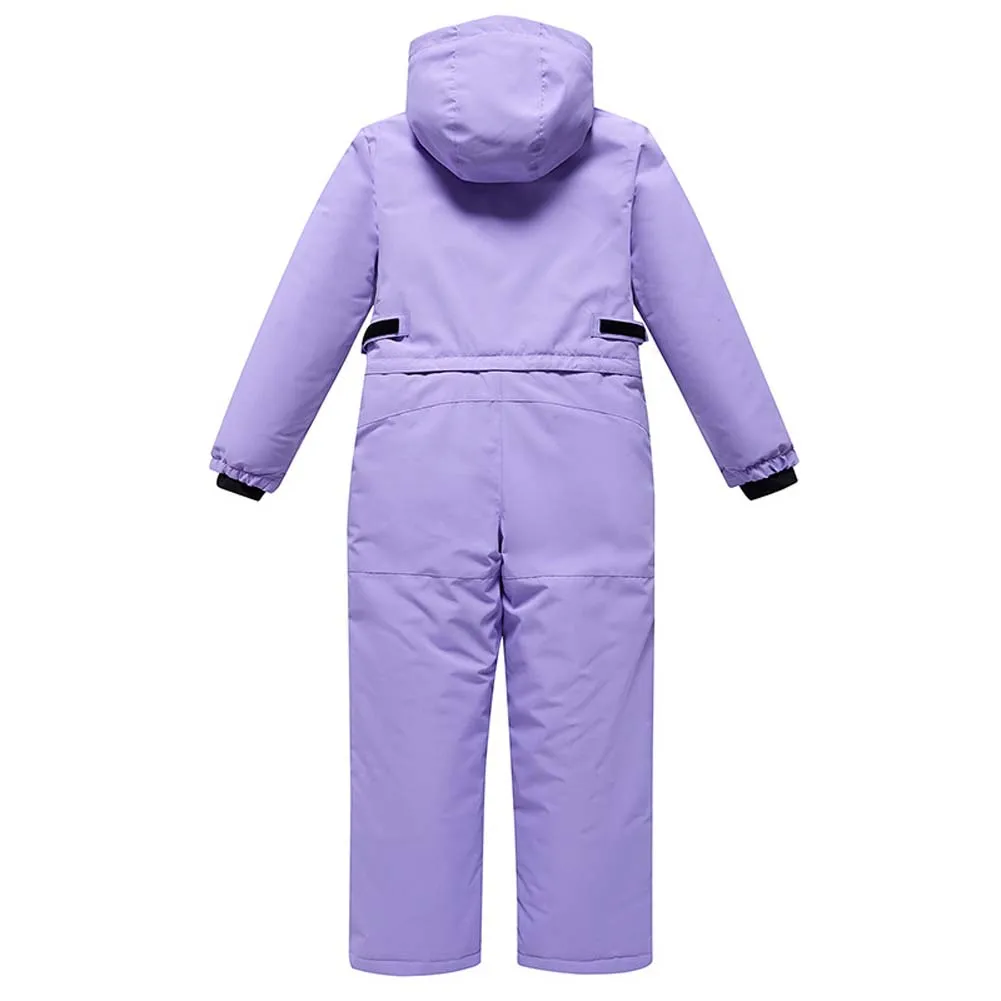 Traje de snowboard infantil de una pieza cálido a prueba de viento - imagen 2