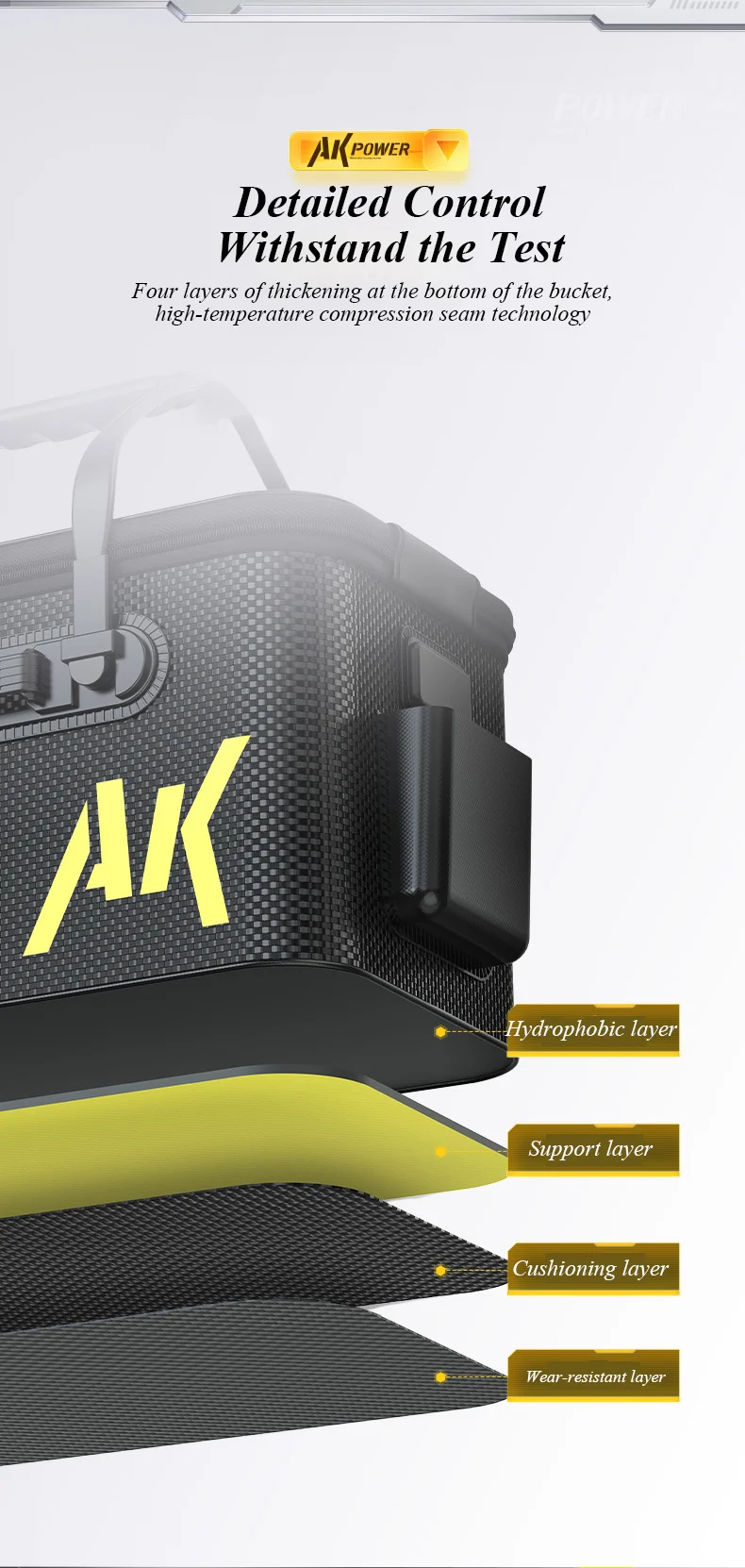 Mejore su experiencia de pesca con aparejos de pesca AK duraderos y cómodos