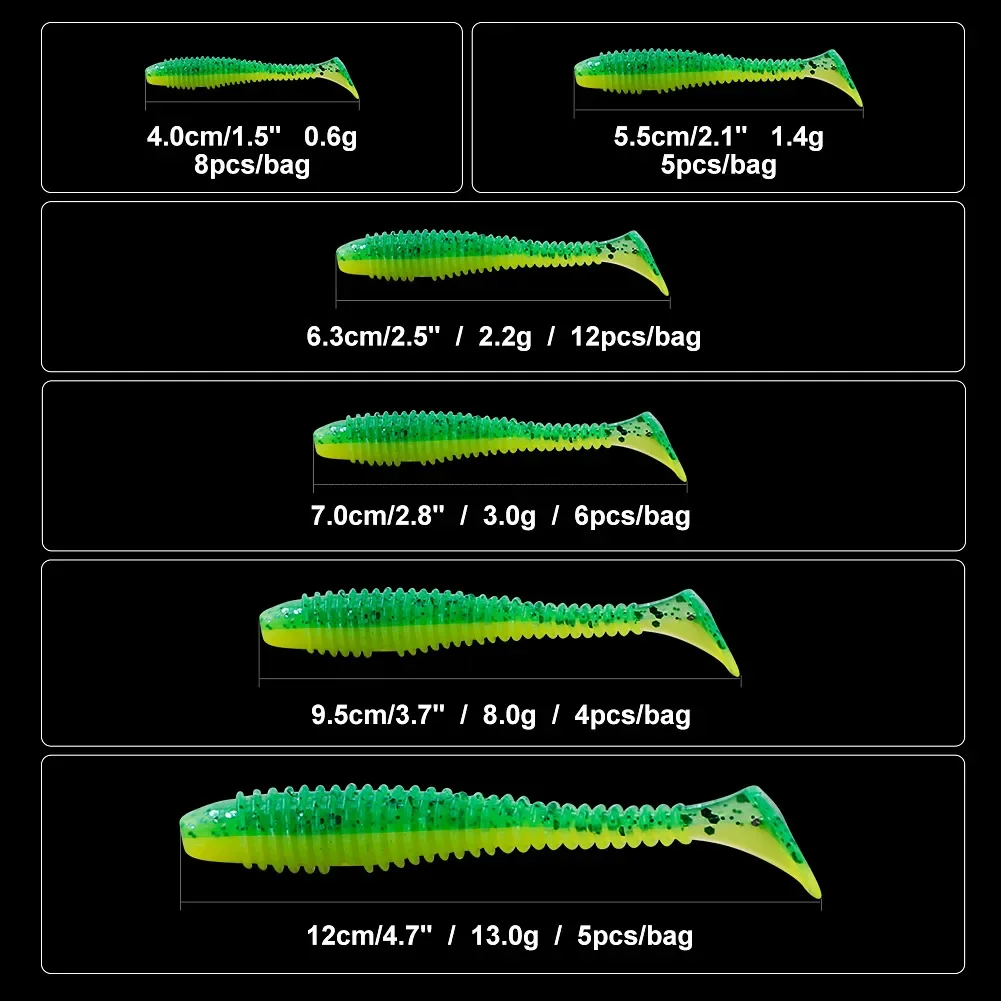 Cebo Swimbait Noeby 9,5 cm para pesca de lucio con cola de paleta - imagen 3