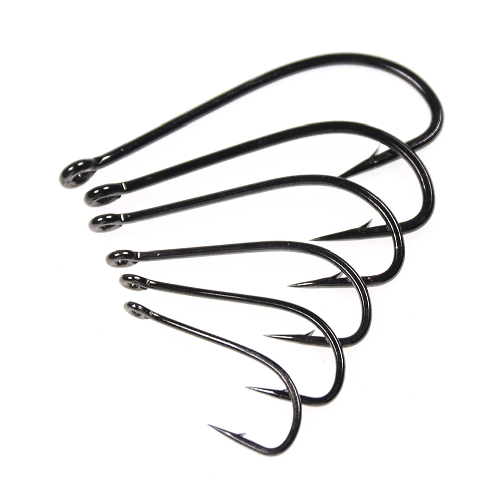 Elllv 20/50 Uds 2X fuerza en línea Stinger gancho pesca en agua salada Sabiki Rigs gran Streamer moscas atado gancho # 2 # 4 # 1/0 # 2/0 # 4/0 - imagen 5