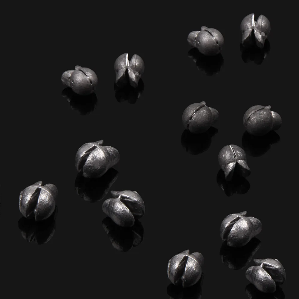 Pesas de plomo extraíbles para pesca, aparejos de pesca de carpa, 100g-3g, 200/0,8 unidades - imagen 5