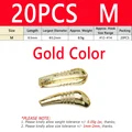 20PCS M Gold