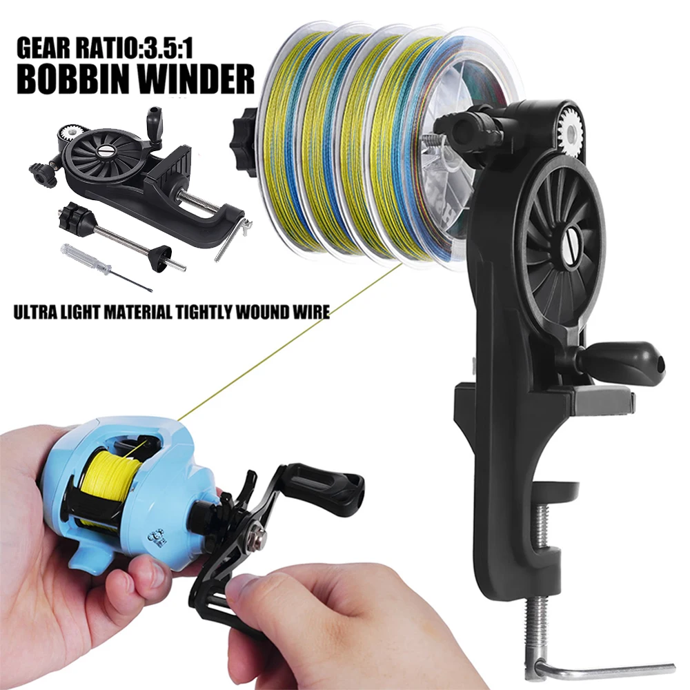 Enrollador de sedal ligero antirust – Spinning y baitcasting
