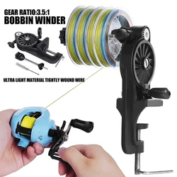 Enrollador de sedal ligero antirust – Spinning y baitcasting