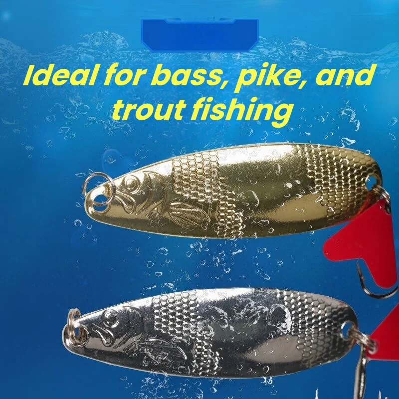 Kit Señuelos Jigging Cucharas Wobblers – Lubina - imagen 2