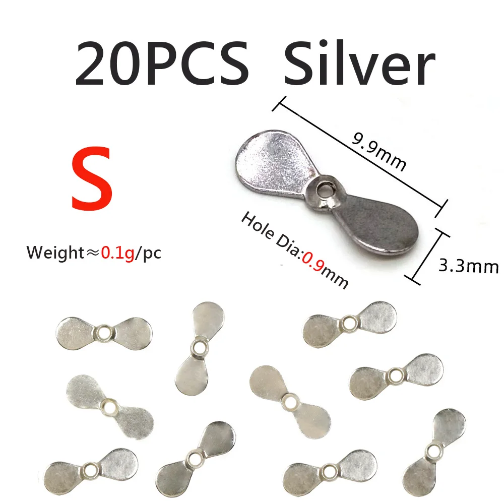 20PCS Silver S