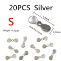 20PCS Silver S
