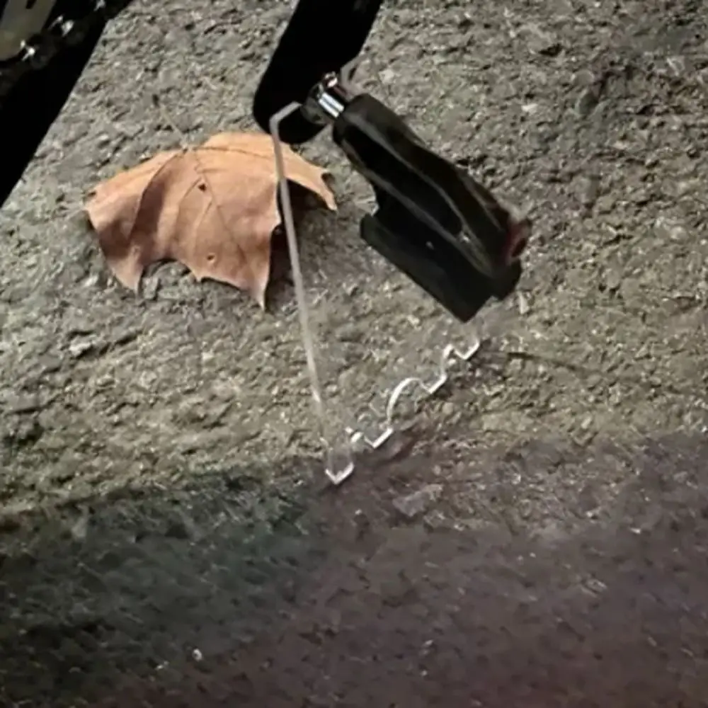 Soporte de bicicleta acrílico transparente antideslizante - imagen 2